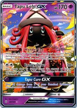 Pokemon | Tapu Lele GX (60/145) (Dragones y Sombras - Pedro Eugenio Torres) [World Championships 2018] | The Nerd Merchant