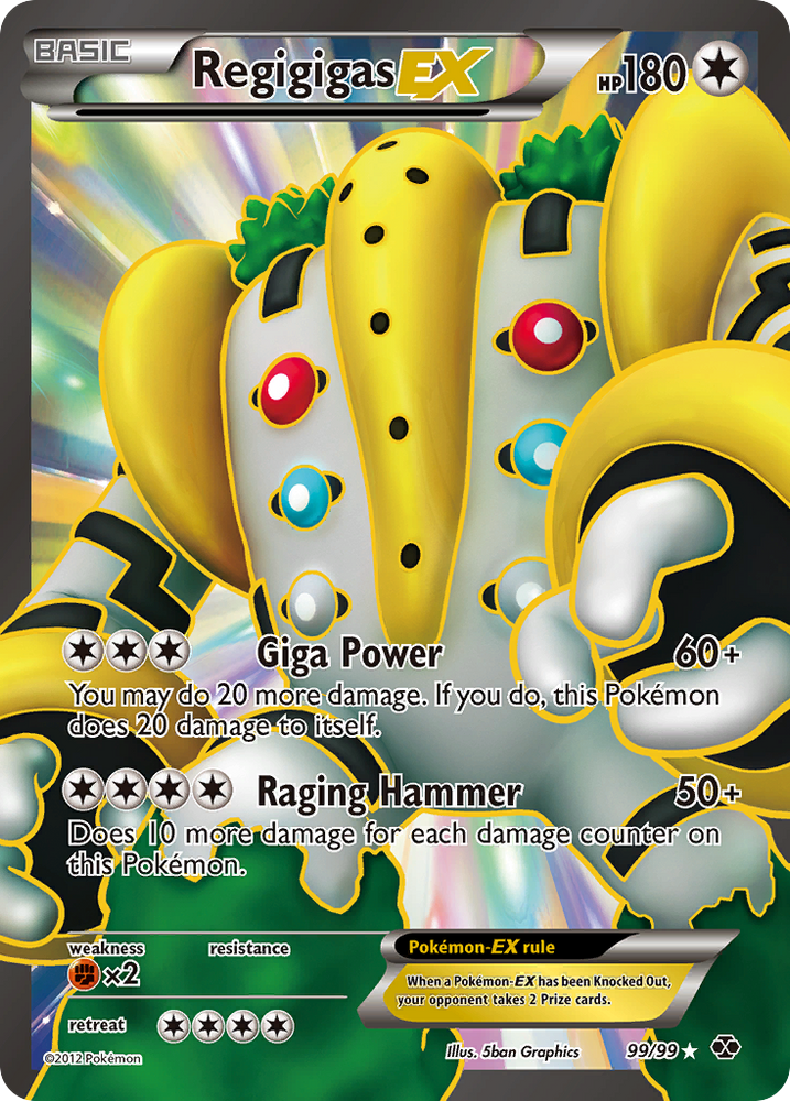 Pokemon | Regigigas EX (99/99) [Black & White: Next Destinies] | The Nerd Merchant