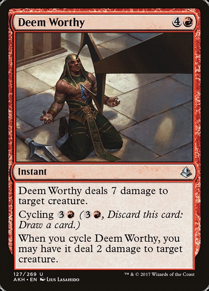 Magic | Deem Worthy [Amonkhet] | The Nerd Merchant