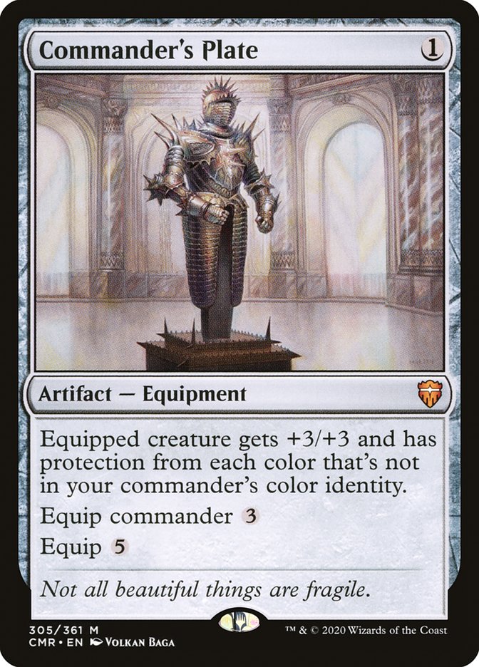 Magic | Commander's Plate [Commander Legends] | The Nerd Merchant