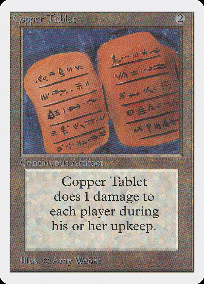 Magic | Copper Tablet [Unlimited Edition] | The Nerd Merchant
