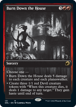 Magic | Burn Down the House [Innistrad: Double Feature] | The Nerd Merchant