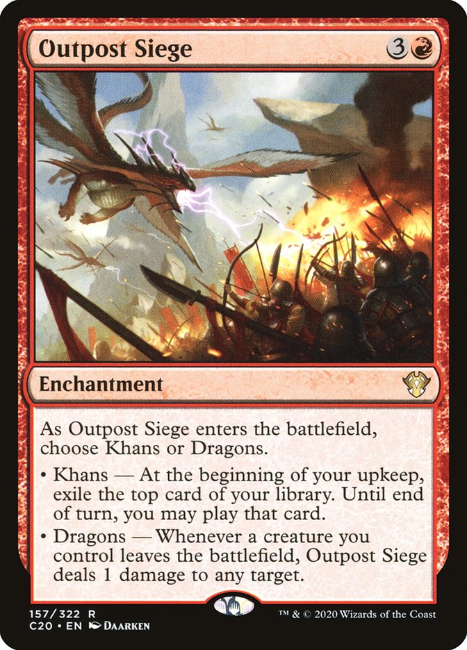 Magic | Outpost Siege [Commander 2020] | The Nerd Merchant