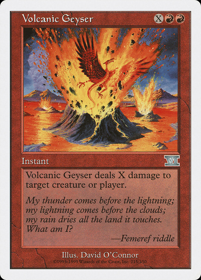Magic | Volcanic Geyser [Classic Sixth Edition] | The Nerd Merchant