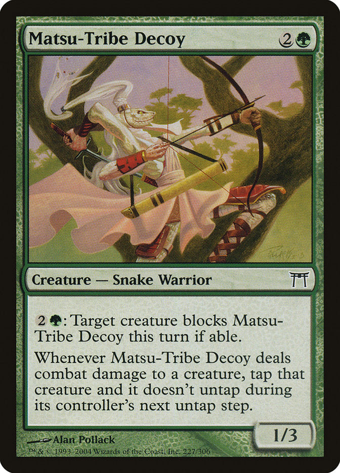 Magic | Matsu-Tribe Decoy [Champions of Kamigawa] | The Nerd Merchant