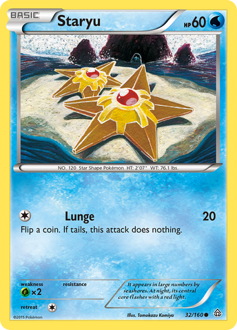 Pokemon | Staryu (32/160) [XY: Primal Clash] | The Nerd Merchant