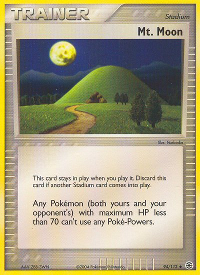 Pokemon | Mt. Moon (94/112) [EX: FireRed & LeafGreen] | The Nerd Merchant