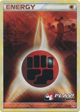 Pokemon | Fighting Energy (93/95) (Play Pokemon Promo) [HeartGold & SoulSilver: Call of Legends] | The Nerd Merchant