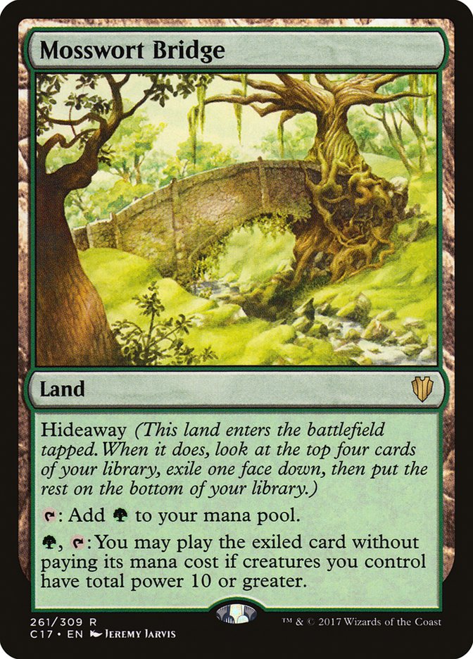 Magic | Mosswort Bridge [Commander 2017] | The Nerd Merchant