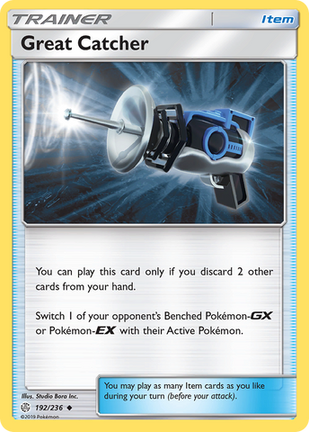 Pokemon| Great Catcher (192/236) [Sun & Moon: Cosmic Eclipse] | The Nerd Merchant
