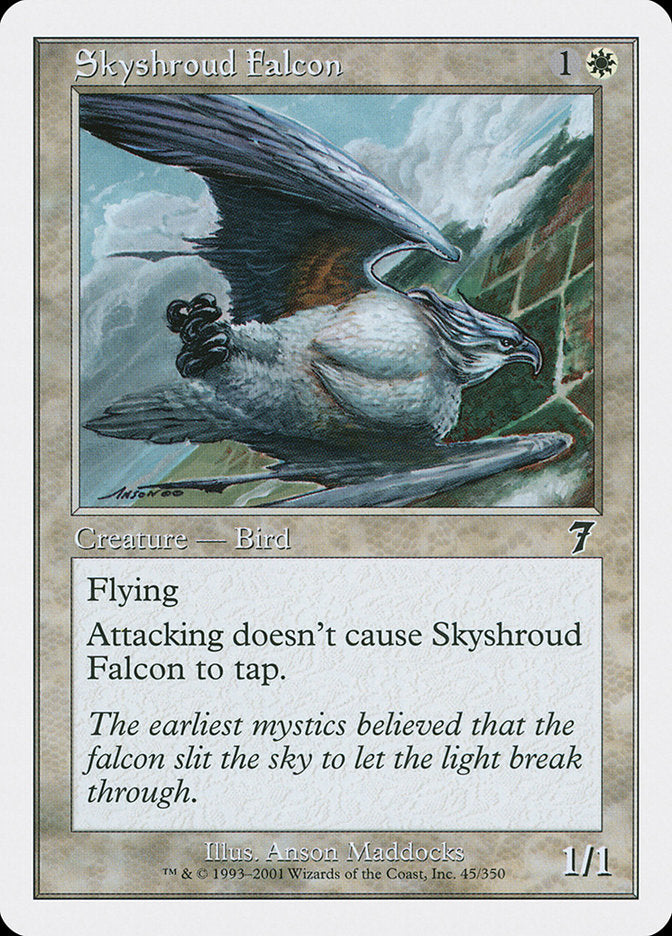 Magic | Skyshroud Falcon [Seventh Edition] | The Nerd Merchant