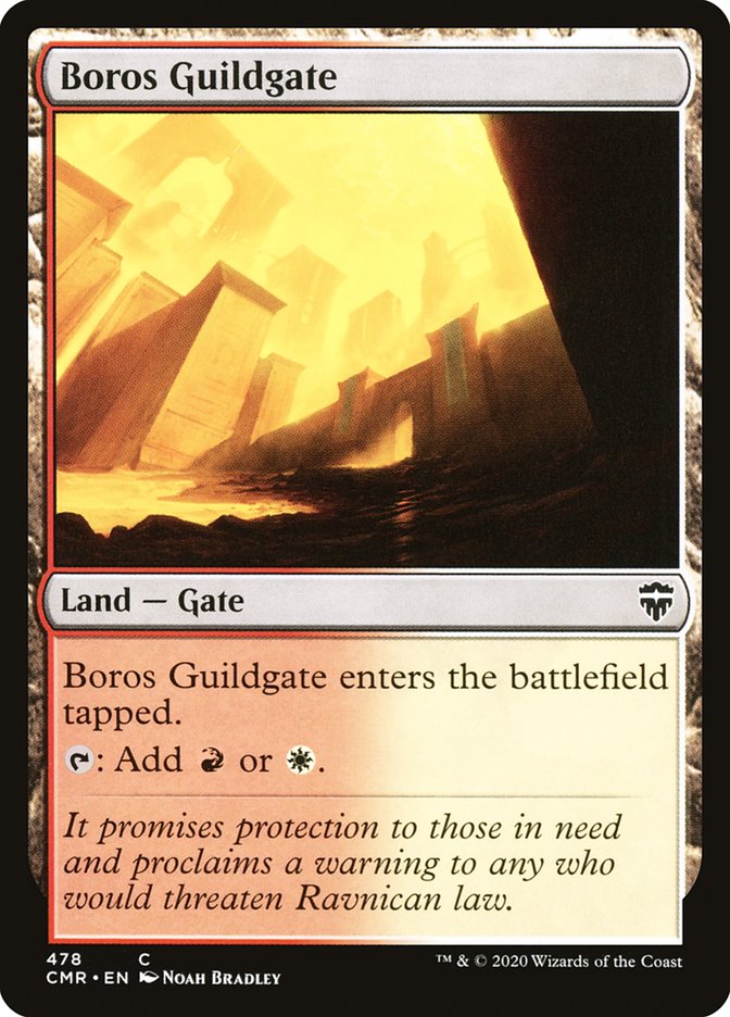 Magic | Boros Guildgate [Commander Legends] | The Nerd Merchant