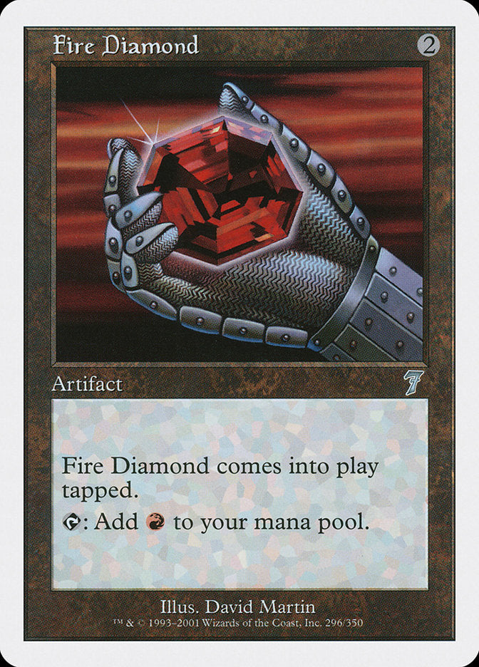Magic | Fire Diamond [Seventh Edition] | The Nerd Merchant
