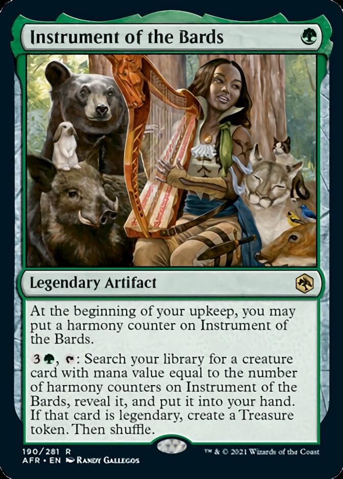 Magic | Instrument of the Bards [Dungeons & Dragons: Adventures in the Forgotten Realms] | The Nerd Merchant