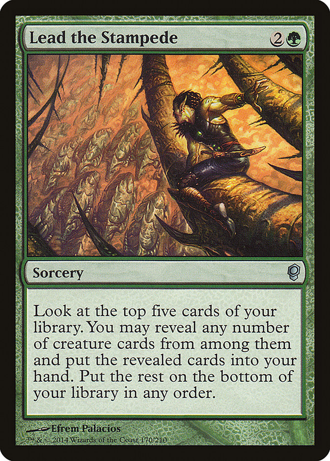 Magic | Lead the Stampede [Conspiracy] | The Nerd Merchant