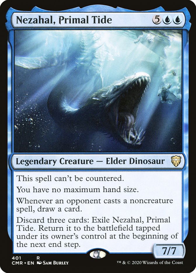 Magic | Nezahal, Primal Tide [Commander Legends] | The Nerd Merchant