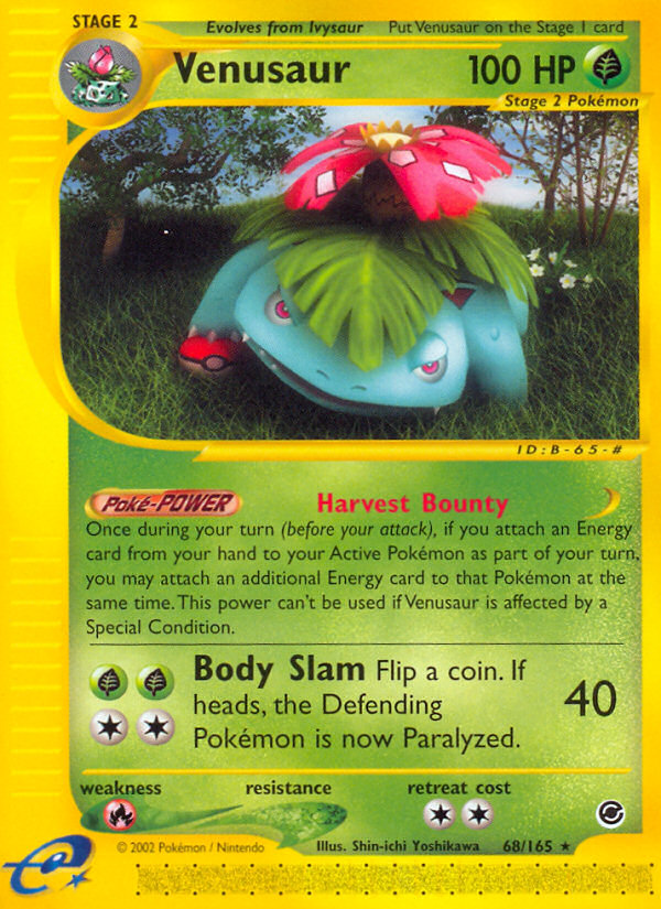 Pokemon | Venusaur (68/165) [Expedition: Base Set] | The Nerd Merchant