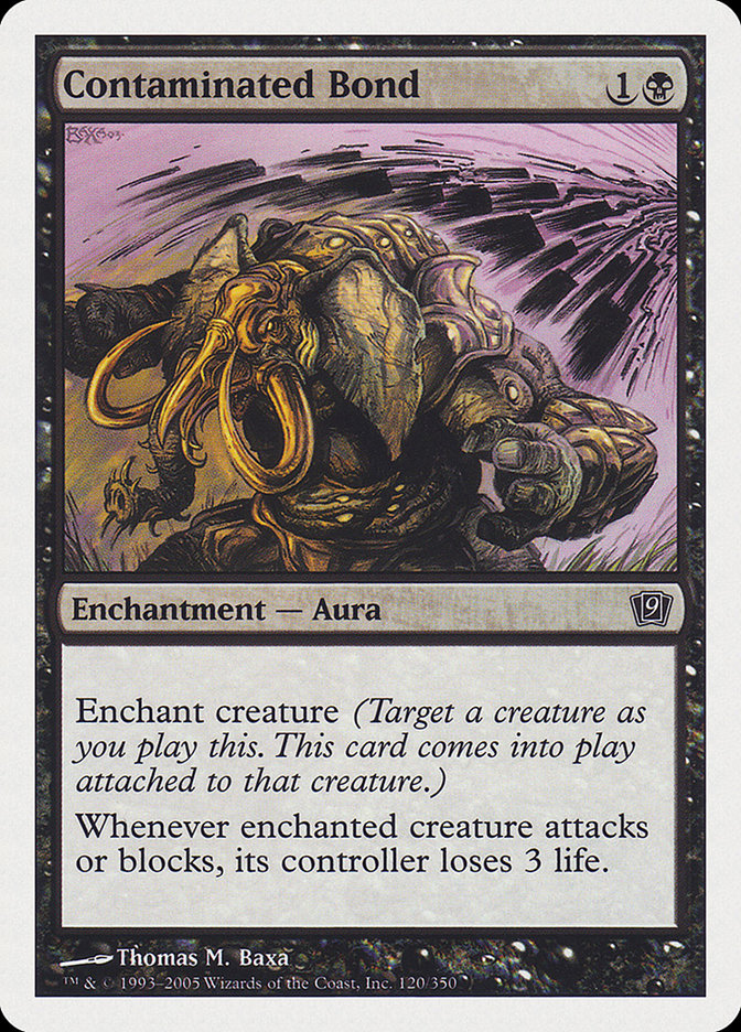 Magic | Contaminated Bond [Ninth Edition] | The Nerd Merchant