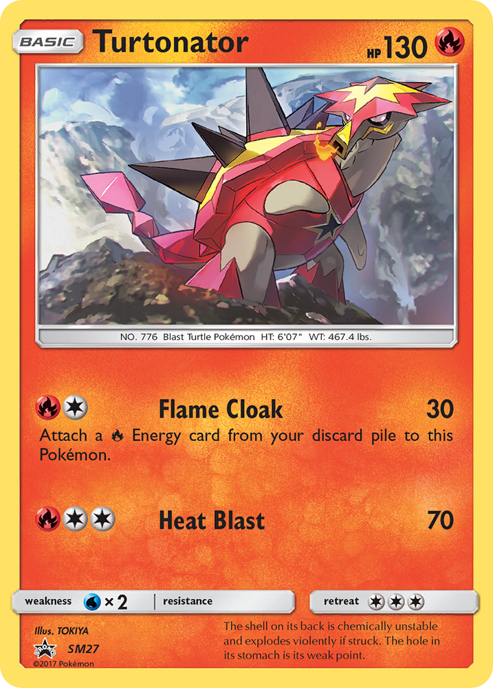 Pokemon | Turtonator (SM27) [Sun & Moon: Black Star Promos] | The Nerd Merchant