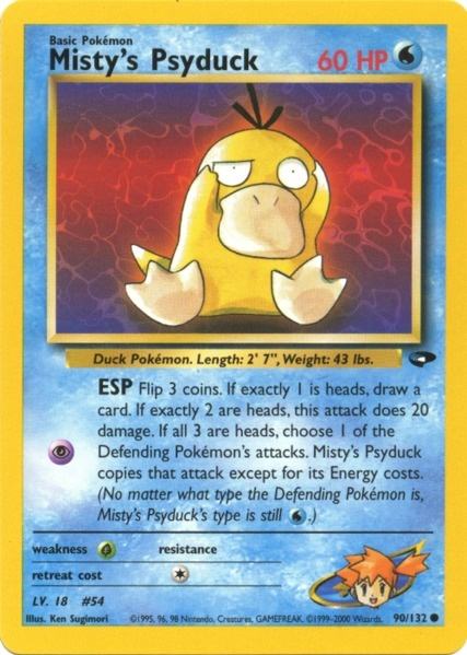 Pokemon | Misty's Psyduck (90/132) [Gym Challenge Unlimited] | The Nerd Merchant