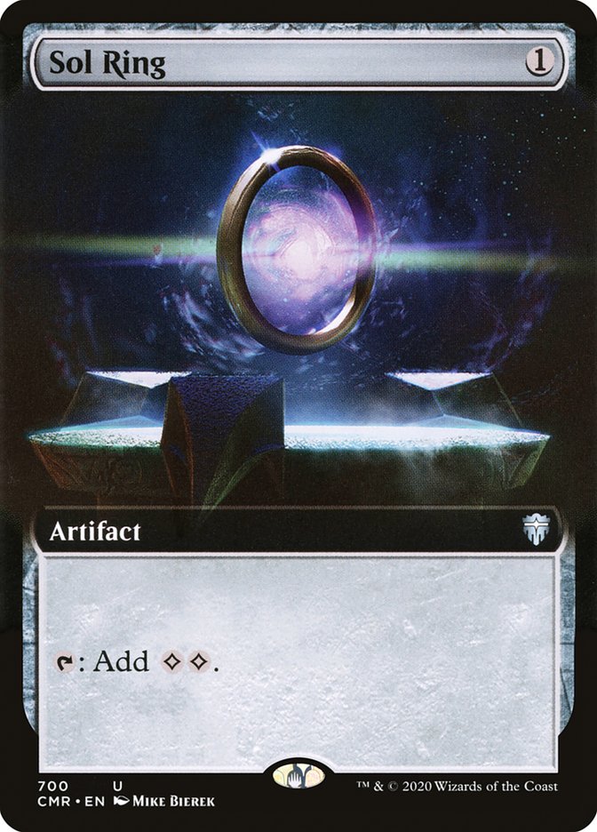 Magic | Sol Ring (Extended Art) [Commander Legends] | The Nerd Merchant
