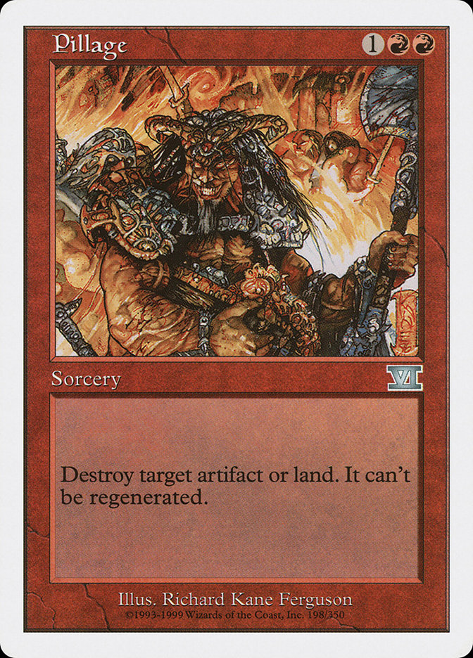 Magic | Pillage [Classic Sixth Edition] | The Nerd Merchant