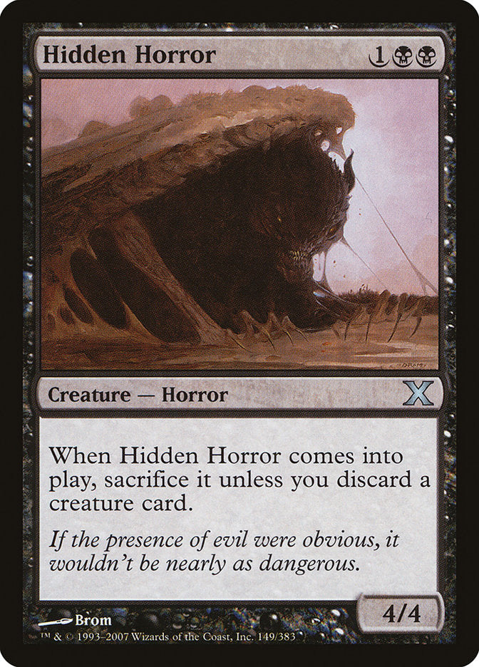 Magic | Hidden Horror [Tenth Edition] | The Nerd Merchant