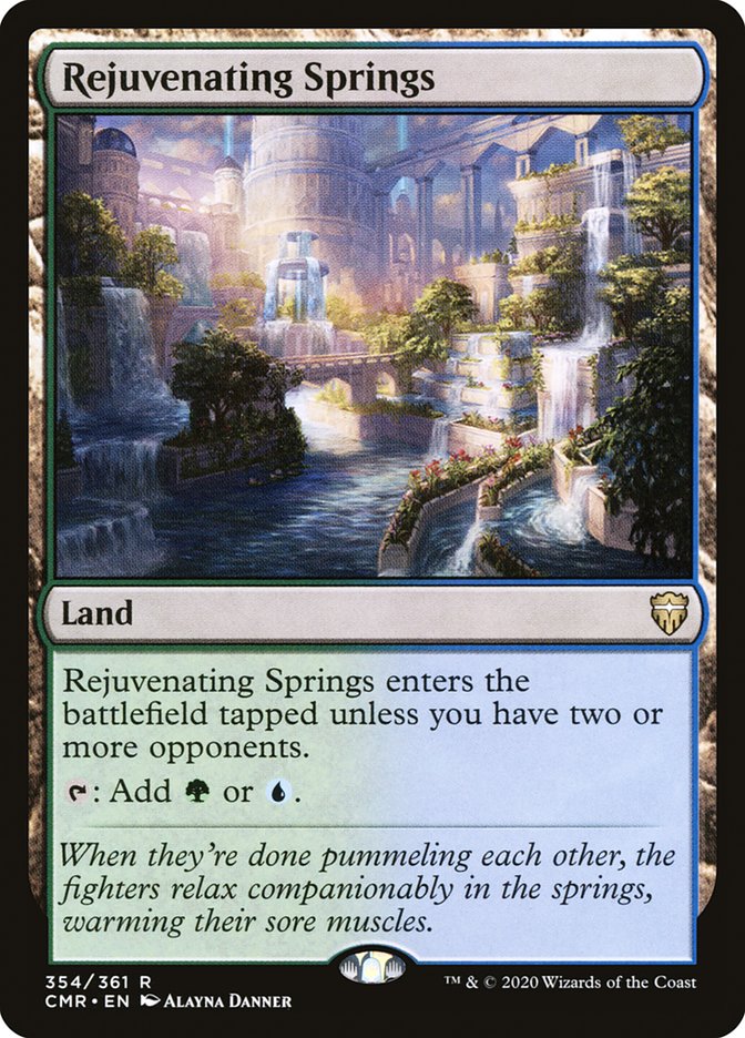 Magic | Rejuvenating Springs [Commander Legends] | The Nerd Merchant