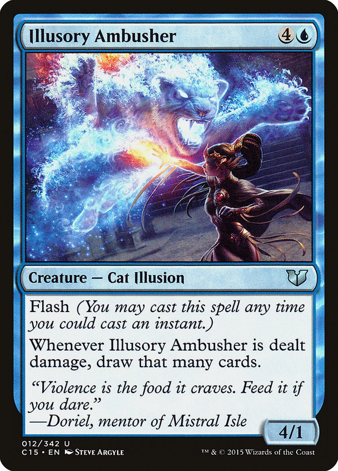 Magic | Illusory Ambusher [Commander 2015] | The Nerd Merchant