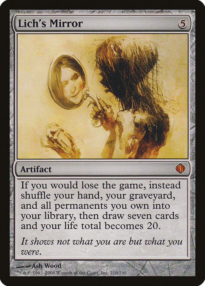 Magic | Lich's Mirror [Shards of Alara] | The Nerd Merchant