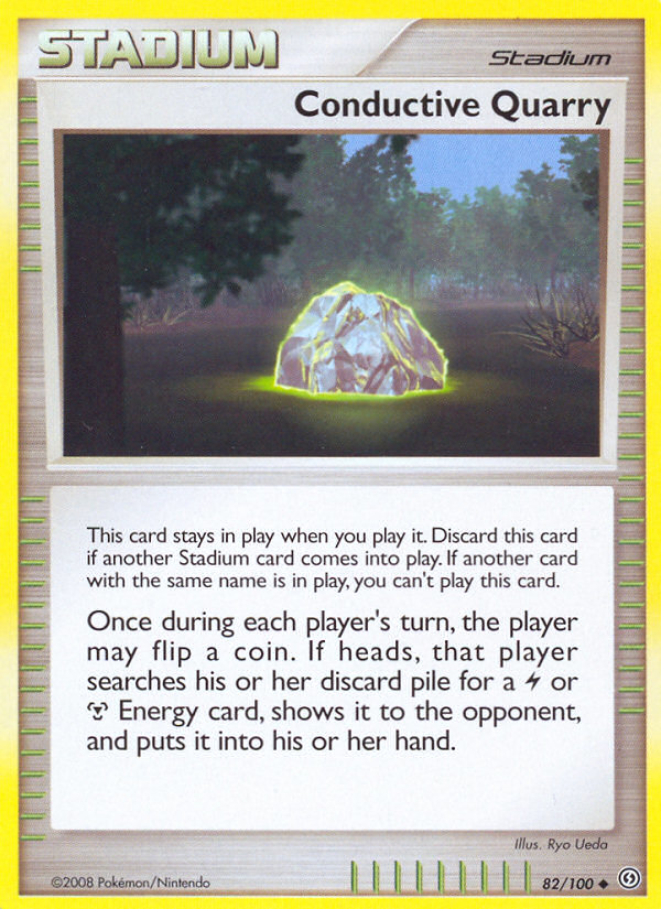 Pokemon | Conductive Quarry (82/100) [Diamond & Pearl: Stormfront] | The Nerd Merchant