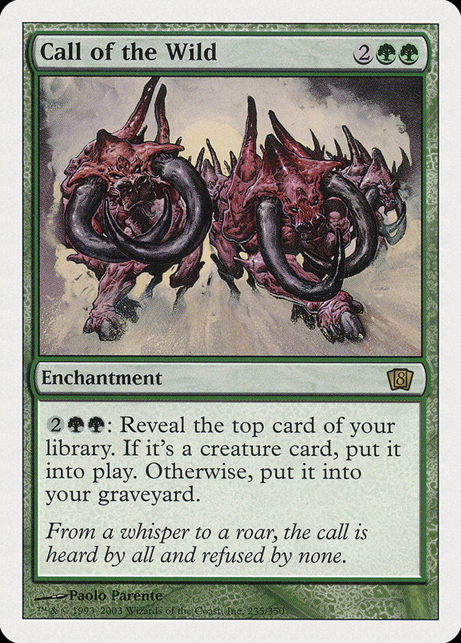 Magic | Call of the Wild [Eighth Edition] | The Nerd Merchant