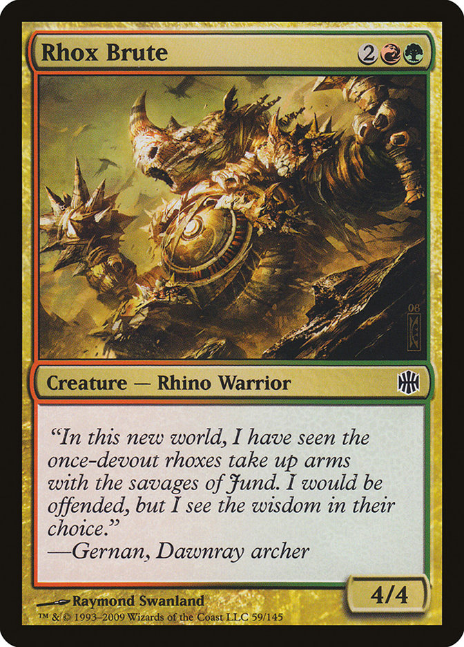 Magic | Rhox Brute [Alara Reborn] | The Nerd Merchant