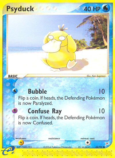Pokemon | Psyduck (44/95) [EX: Team Magma vs Team Aqua] | The Nerd Merchant