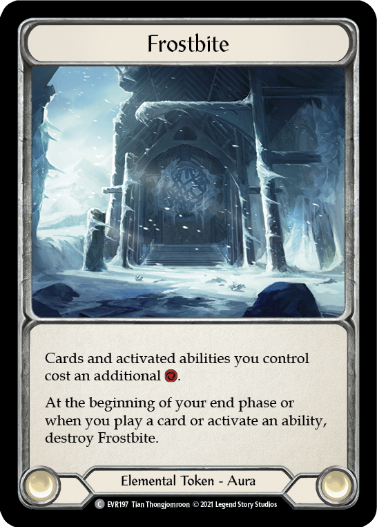 Flesh and Blood TCG | Frostbite [EVR197] (Everfest)  1st Edition Rainbow Foil | The Nerd Merchant