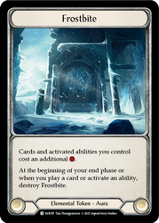 Flesh and Blood TCG | Frostbite [EVR197] (Everfest)  1st Edition Rainbow Foil | The Nerd Merchant