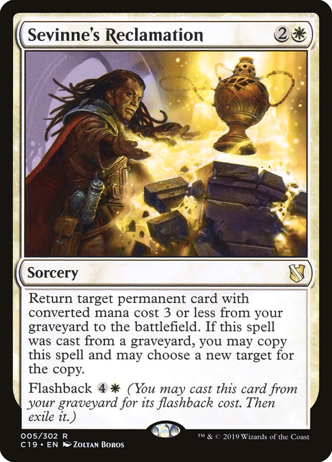 Magic | Sevinne's Reclamation [Commander 2019] | The Nerd Merchant