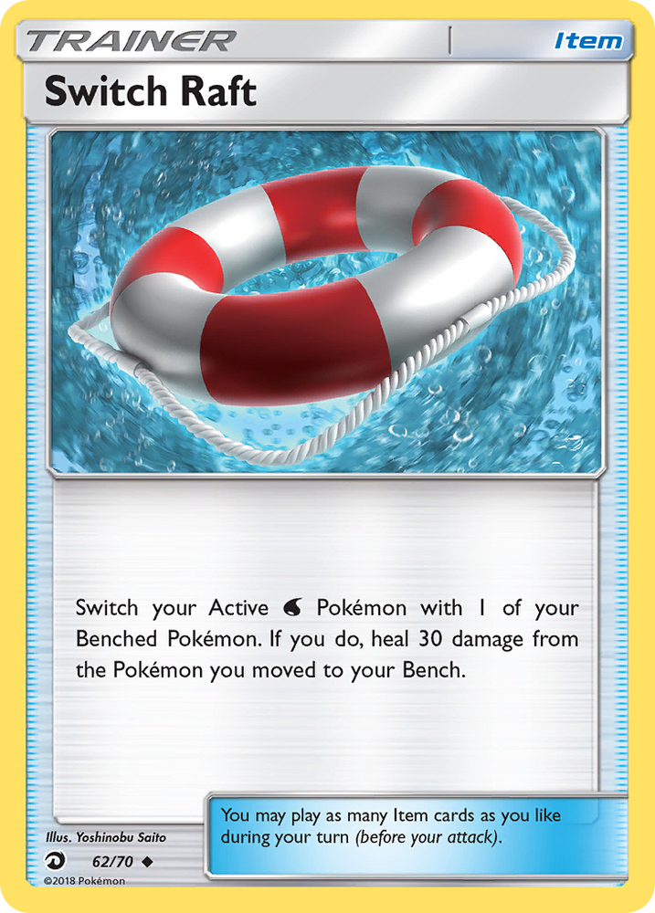 Pokemon | Switch Raft (62/70) [Sun & Moon: Dragon Majesty] | The Nerd Merchant