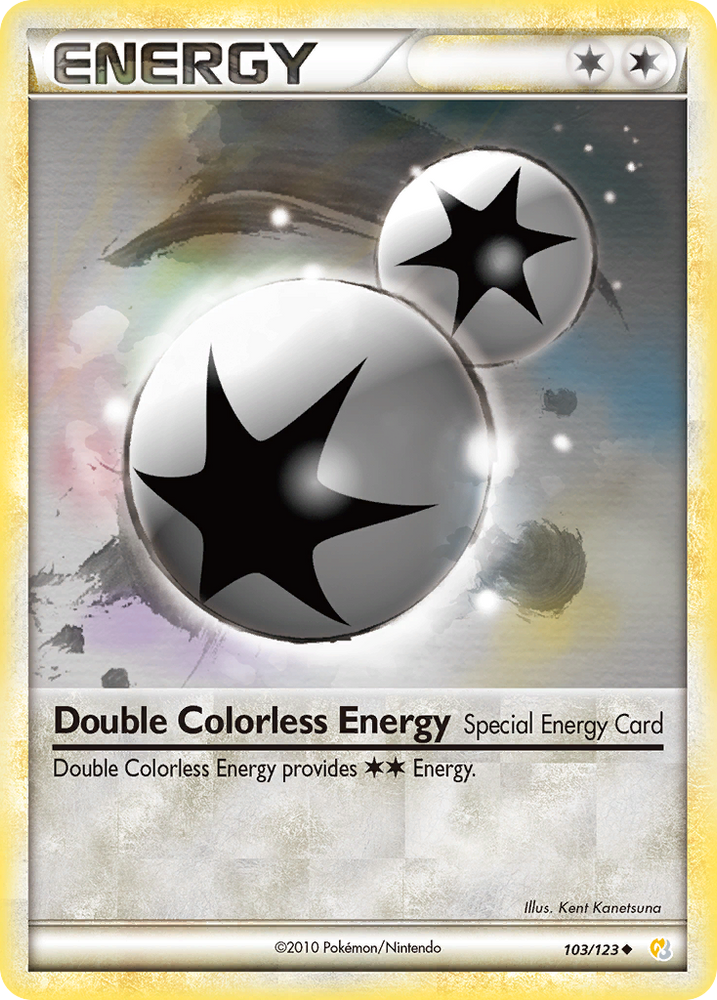 Pokemon | Double Colorless Energy (103/123) [HeartGold & SoulSilver: Base Set] | The Nerd Merchant