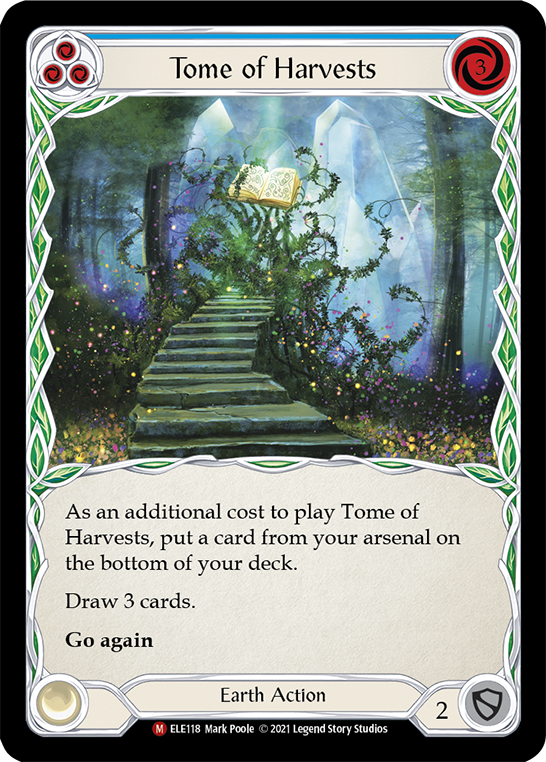 Flesh and Blood TCG | Tome of Harvests [ELE118] (Tales of Aria)  1st Edition Normal | The Nerd Merchant