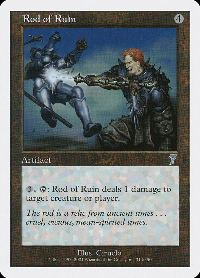 Magic | Rod of Ruin [Seventh Edition] | The Nerd Merchant