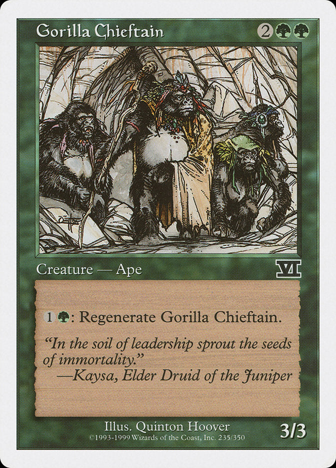 Magic | Gorilla Chieftain [Classic Sixth Edition] | The Nerd Merchant