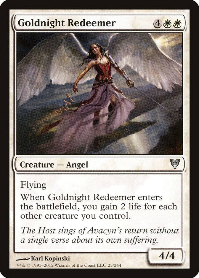 Magic | Goldnight Redeemer [Avacyn Restored] | The Nerd Merchant