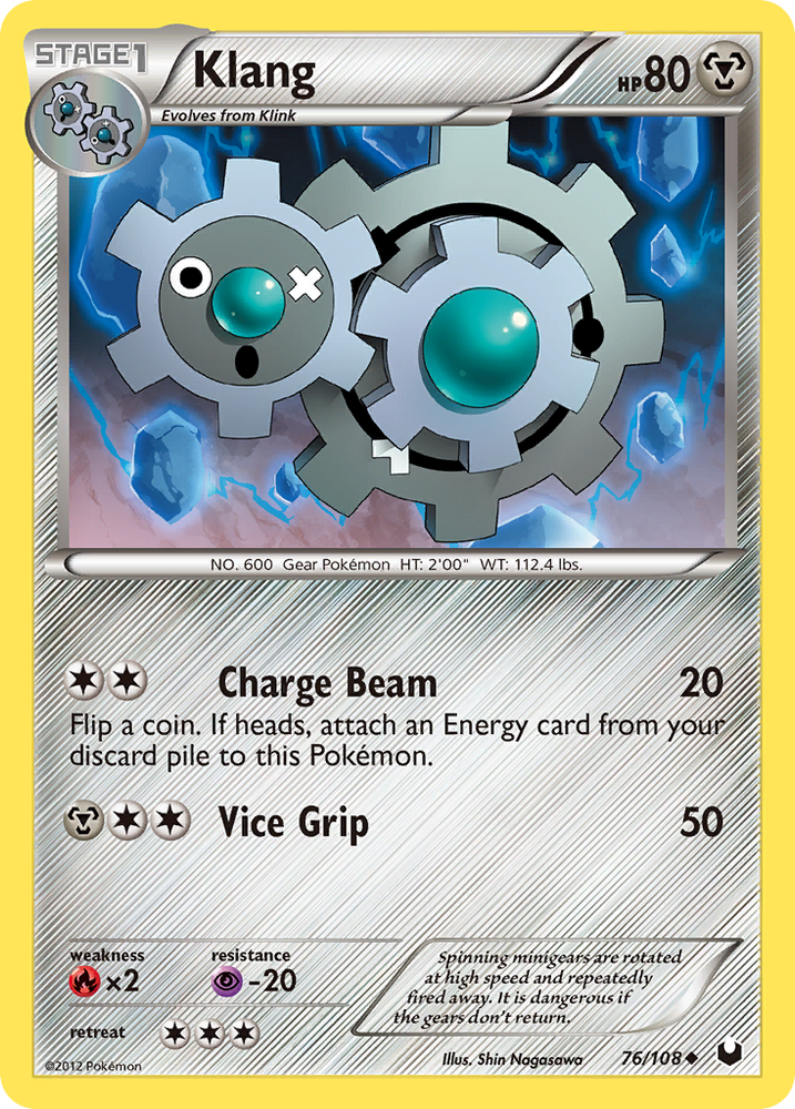 Pokemon | Klang (76/108) [Black & White: Dark Explorers] | The Nerd Merchant