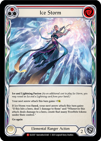 Flesh and Blood TCG | Ice Storm [ELE037] (Tales of Aria)  1st Edition Normal | The Nerd Merchant