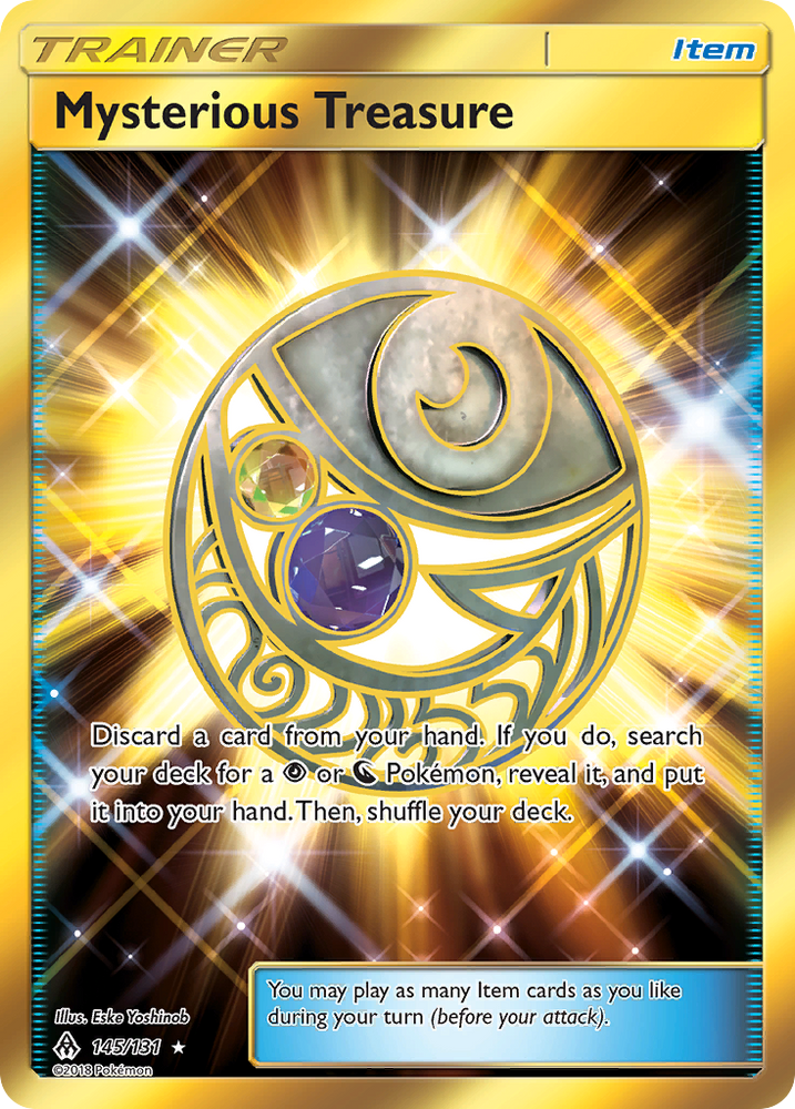 Pokemon | Mysterious Treasure (145/131) [Sun & Moon: Forbidden Light] | The Nerd Merchant