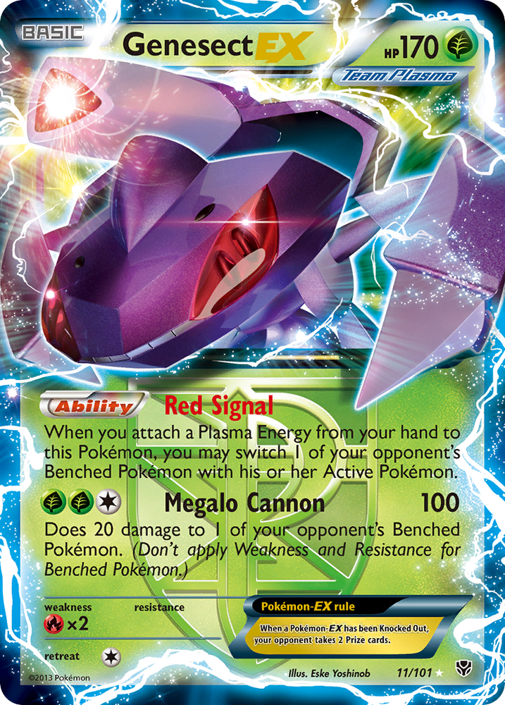 Pokemon | Genesect EX (11/101) [Black & White: Plasma Blast] | The Nerd Merchant