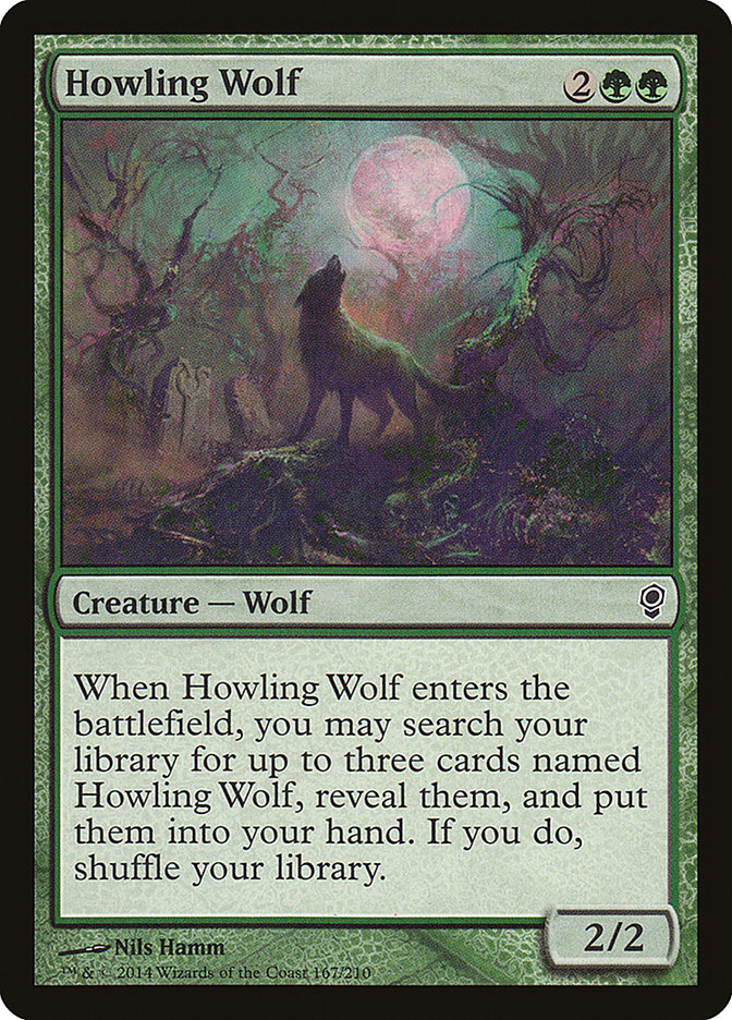 Magic | Howling Wolf [Conspiracy] | The Nerd Merchant