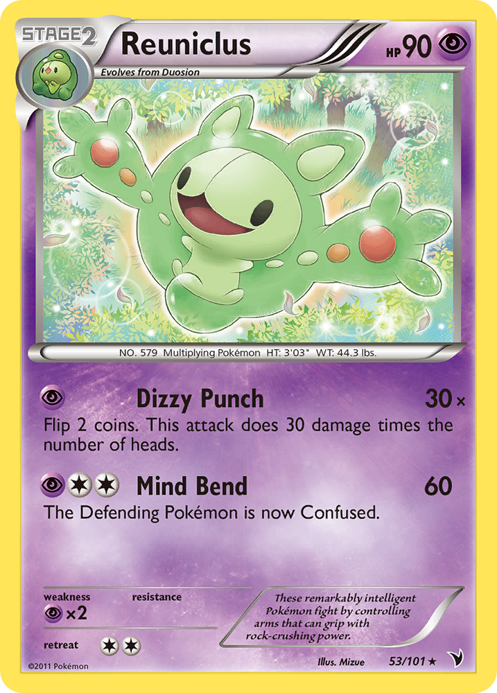 Pokemon | Reuniclus (53/101) [Black & White: Noble Victories] | The Nerd Merchant