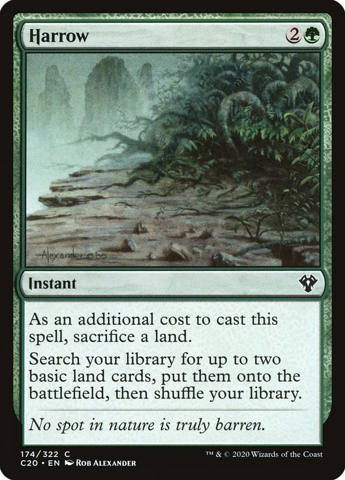 Magic | Harrow [Commander 2020] | The Nerd Merchant
